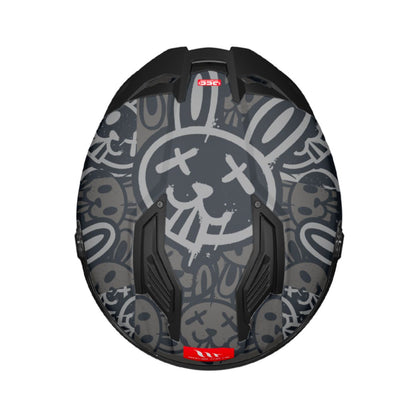 CASCO MY STINGER 2 RAM F1 NEGRO MATE !!2 VISORES!!