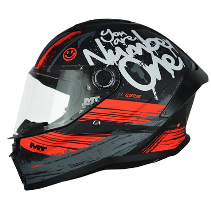 Casco Mt Stinger 2 Rocket B5 Negro Rojo