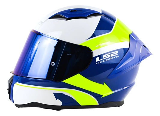 Casco Integral Marca Ls2 Ff 810 Blanco Vigo