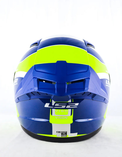 Casco Integral Marca Ls2 Ff 810 Blanco Vigo