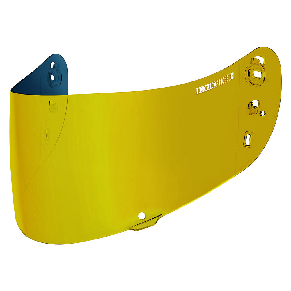 COMBO! Casco Icon Airform Grenadier 1 visor negro + 1 visor dorado + visor transparente